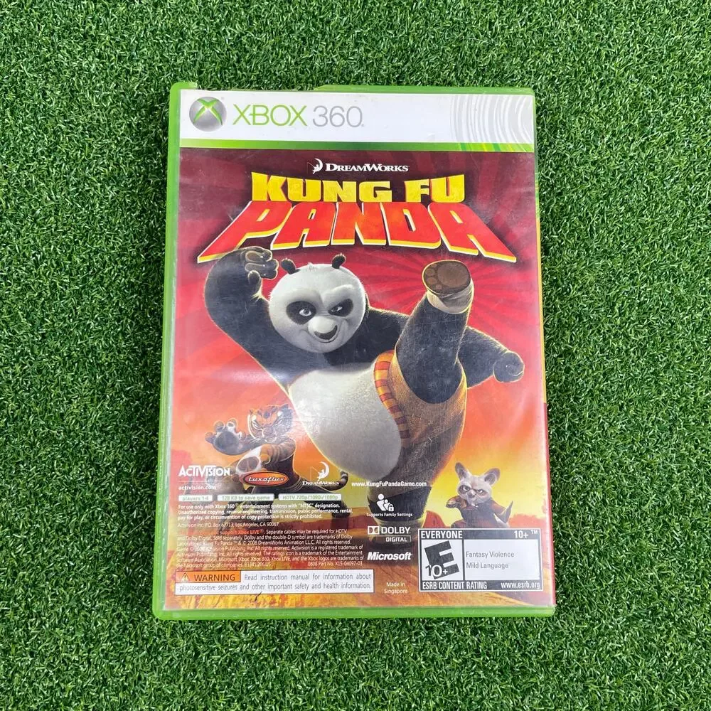 Kung Fu Panda and LEGO Indiana Jones Combo (Microsoft Xbox 360, 2008) Tested